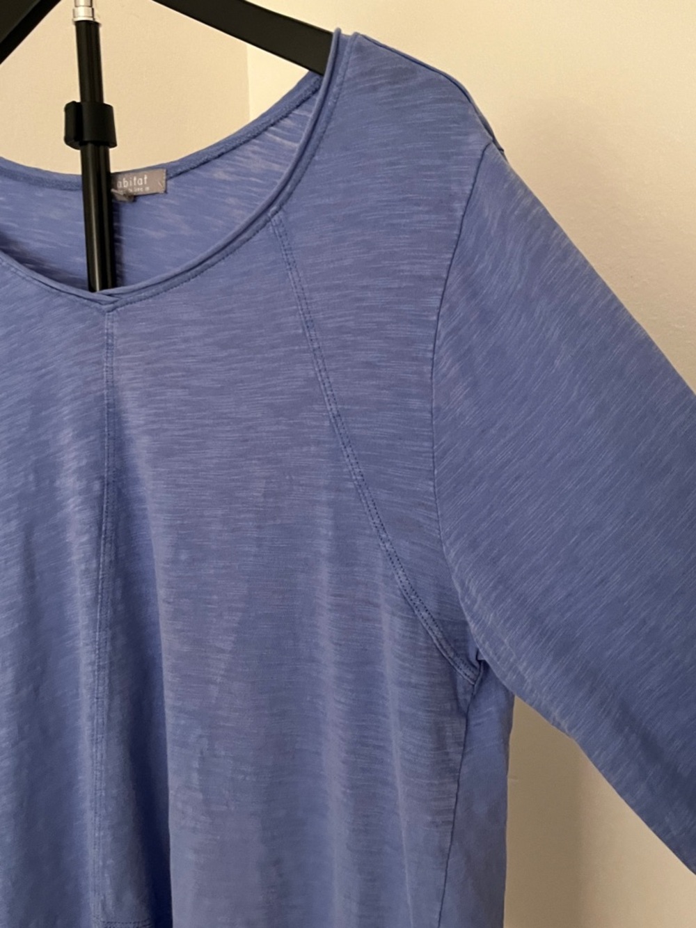 💙 Habitat Soft Blue Tunic Top | Coastal Casual | Large - Picture 6 of 10